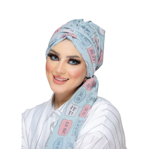 Turban Multi-way Soft  material -Smile Turbans - 907