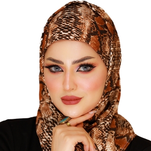 hijab Hijab with Bandana, without pins, ready to wear only chiffon -Smile Turbans - 659