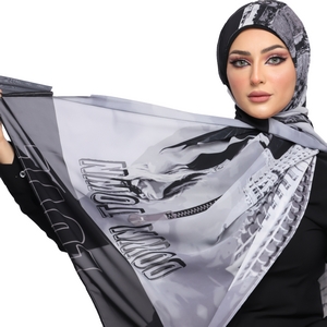 hijab Hijab with Bandana, without pins, ready to wear only chiffon -Smile Turbans - 1128