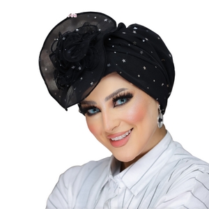 turban Shabu Tulle stars -Smile Turbans - 893