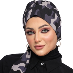 Turban Multi way tie  Gabardine material -Smile Turbans - 1156