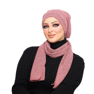 ice cap&Scarf ice cap Rib -Smile Turbans - 1396