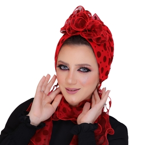 turban & scarf Wire Wire Tulle Material -Smile Turbans - 696