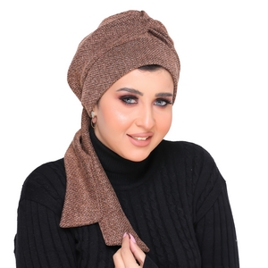 Turban Multi way tie wool -Smile Turbans - 1461