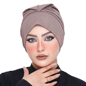 turban  Drape one piece crochet -Smile Turbans - 1097