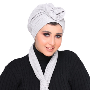 turban  &scarf rose crochet -Smile Turbans - 1470