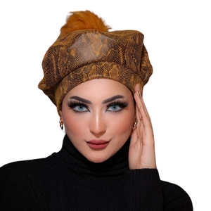 beret Beret leather -Smile Turbans - 608