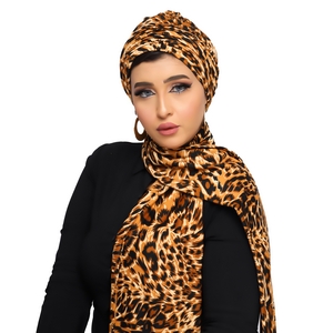 Turban & Scarf Scotch crepe material -Smile Turbans - 1311