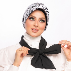 Turban & Scarf turban cap crepe material -Smile Turbans - 1537