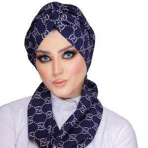 Turban & Scarf Crocs one piece Rosaline material -Smile Turbans - 842