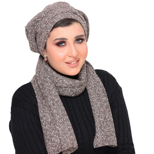 ice cap&Scarf ice cap knitwear -Smile Turbans - 1447