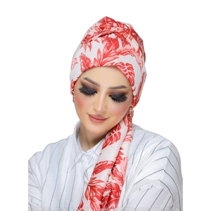 Turban Multi way tie Soft  material -Smile Turbans - 899