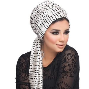 فردي تربونTurban Multi way tie  satin material -Smile Turbans - 1181