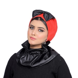 Turban&Scarf One piece bow suede -Smile Turbans - 1741