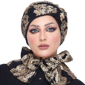 Turban & Scarf brooch Dantil material -Smile Turbans - 1062