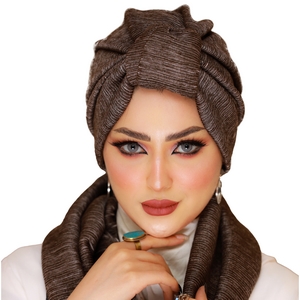 Turban & Scarf Crown one piece Bliss  material -Smile Turbans - 688