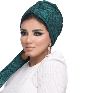 turban Multi way tie it cross Dantel -Smile Turbans - 1237