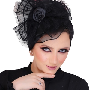 turban  Shabu Tulle Material -Smile Turbans - 697