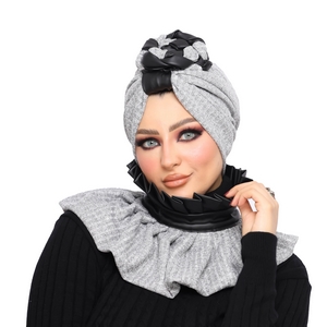 Turban&Scarf cupcake Rib -Smile Turbans - 1373