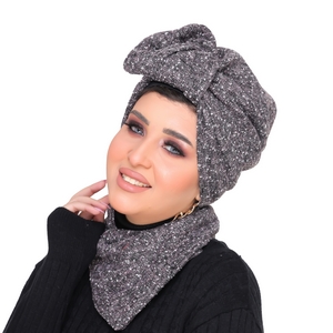 Turban&Scarf butterfly knitwear -Smile Turbans - 1429