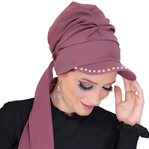 turban  & cap Two-piece cap crepe -Smile Turbans - 706