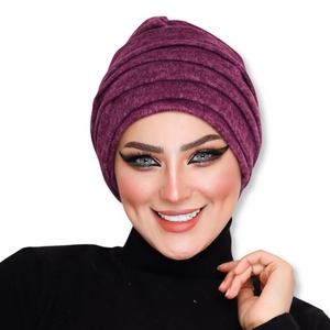 Turban&Scarf  2 pieces Scotch brooch -Smile Turbans - 938